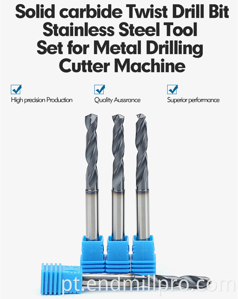 2FLUTE DRILL BITS FOR METAL 